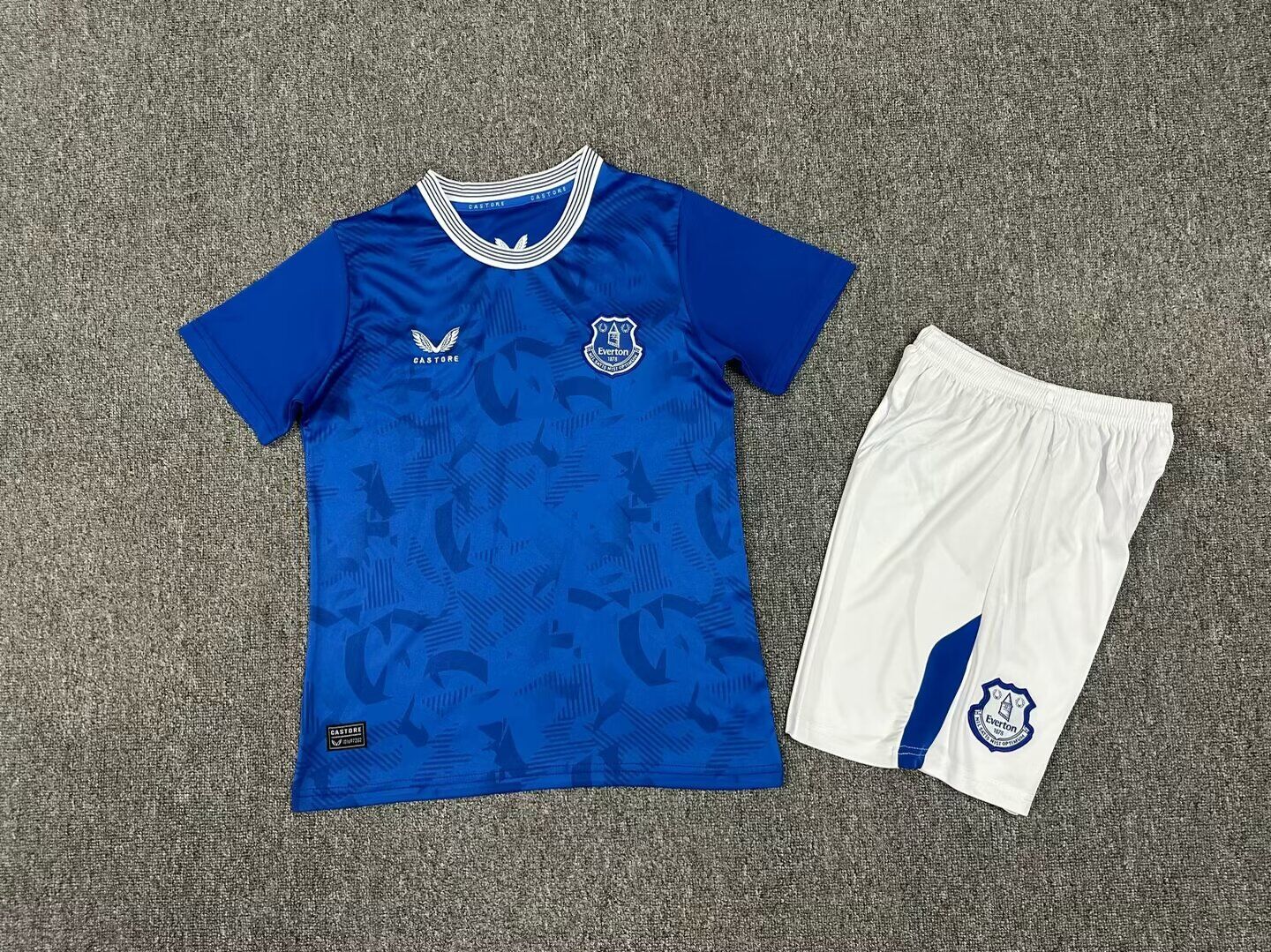 Kids-Everton 24/25 Home Soccer Jersey